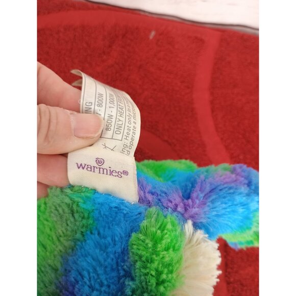 Warmies Plush Dinosaur Stuffed Animal Microwavable Heat & Aromatherapy Toy Green - Picture 5 of 6